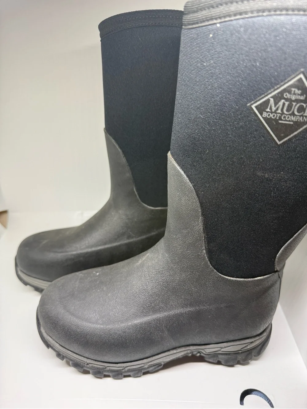 Kids Black Waterproof Rain & Snow Boots - Pull-On Winter Boot